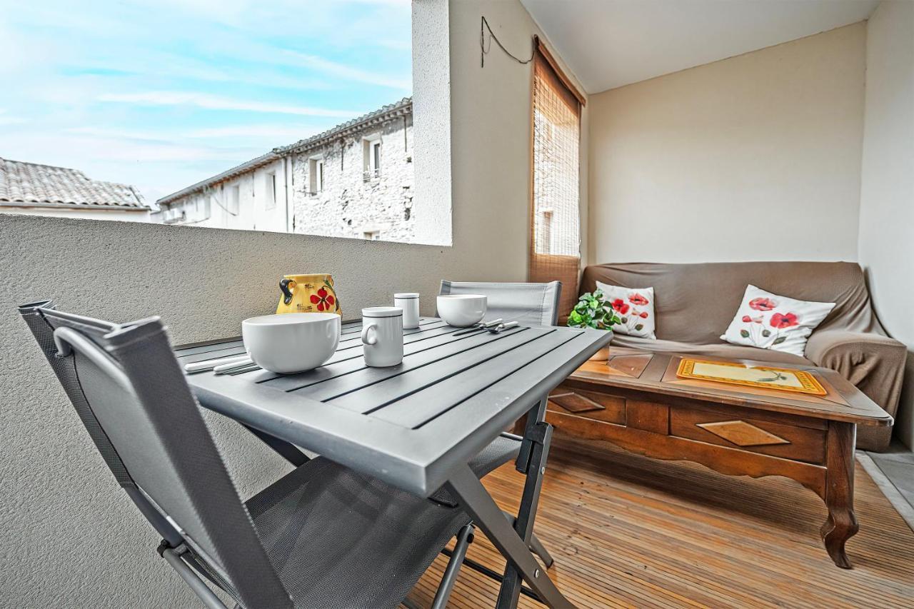 Ferienwohnung Ilot Coquelicot - Parking Gratuit Securise - Ac Clim - Ascenseur - Balcon LʼIsle-sur-la-Sorgue Exterior foto